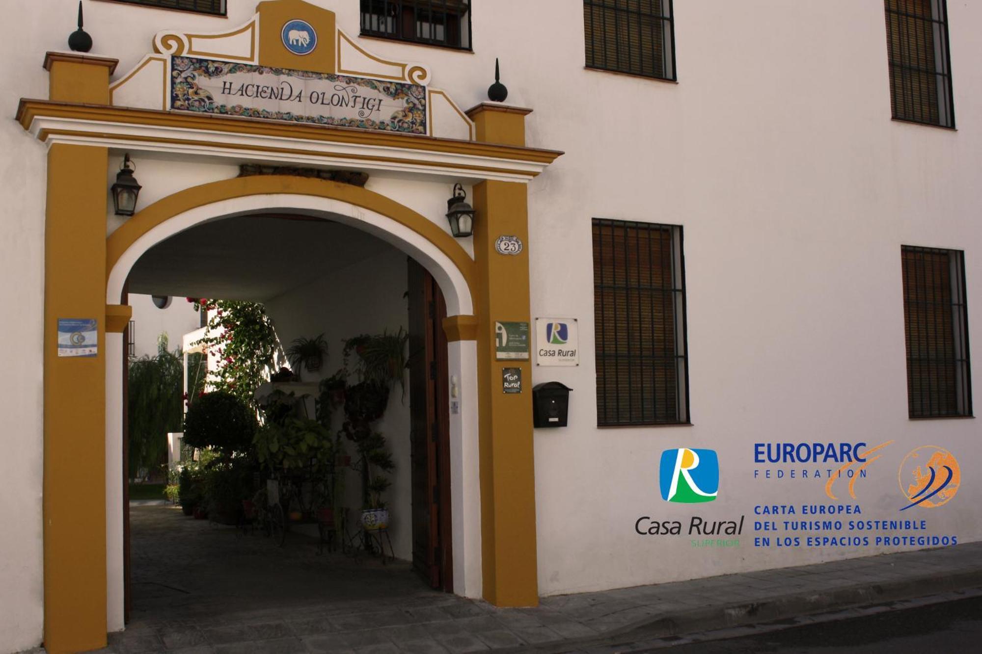 Gasthaus Hacienda Olontigi Aznalcázar Exterior foto
